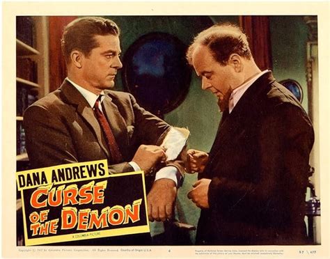 Curwe of the demon 1957